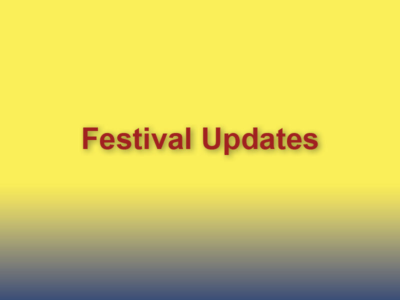 Latest Festival Information